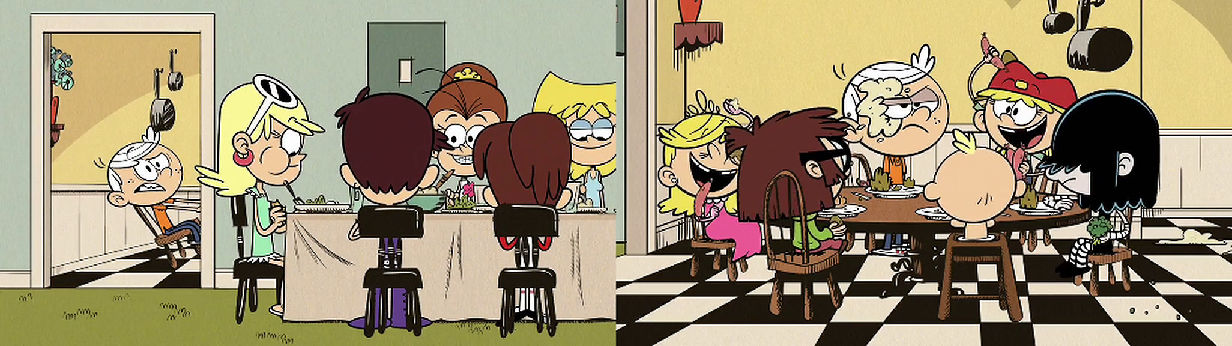 The Loud House A Tale Of Two Tables Loud House - A Tale of Two Tables (Seating) by dlee1293847 on DeviantArt