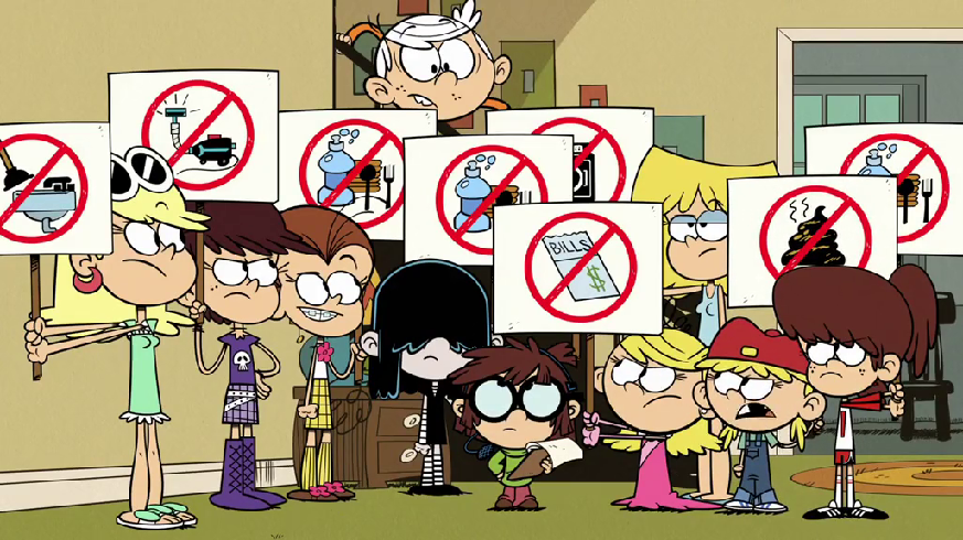 Loud House - All the Club Protest by dlee1293847 on DeviantArt