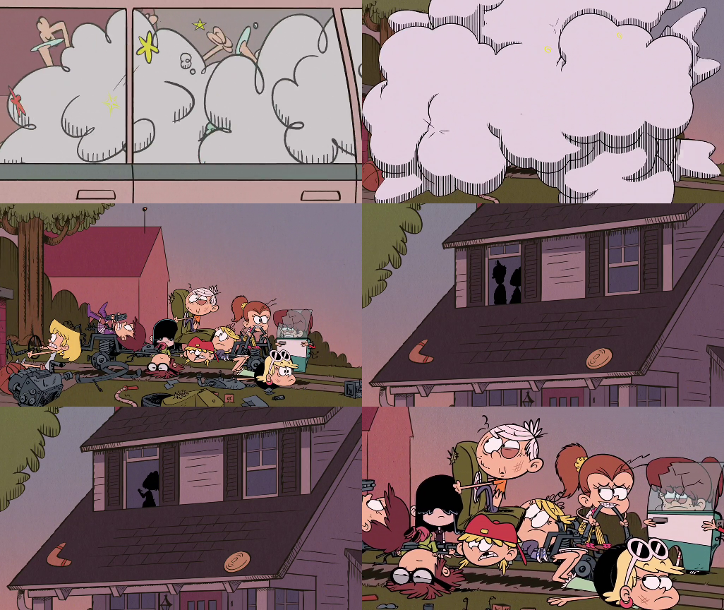 Vanzilla Side Loud House - Fighting in Vanzilla by dlee1293847 on DeviantArt