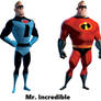The Incredibles - Mr. Incredible Then and Now