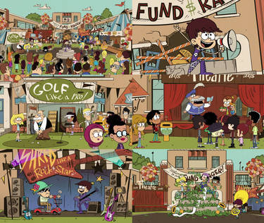 Loud House - All the Club Protest by dlee1293847 on DeviantArt