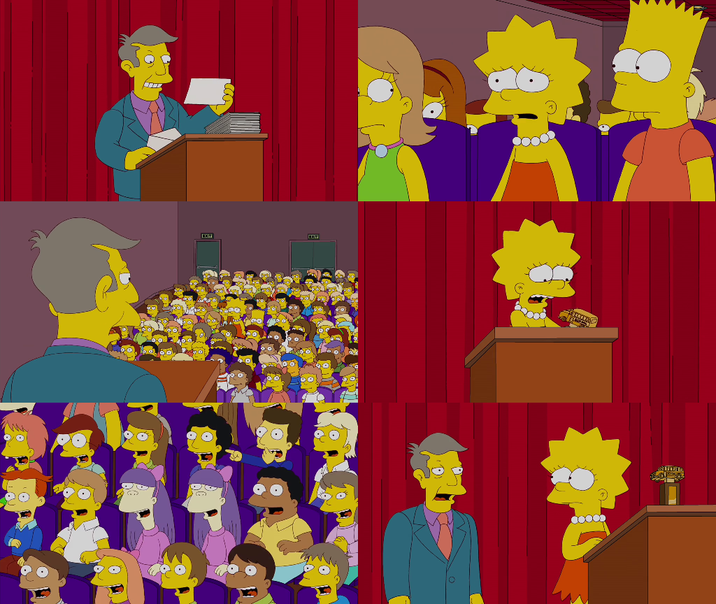 Lisa Simpson Student The Simpsons - Lisa's Less Popular Student Award by dlee1293847 on ...