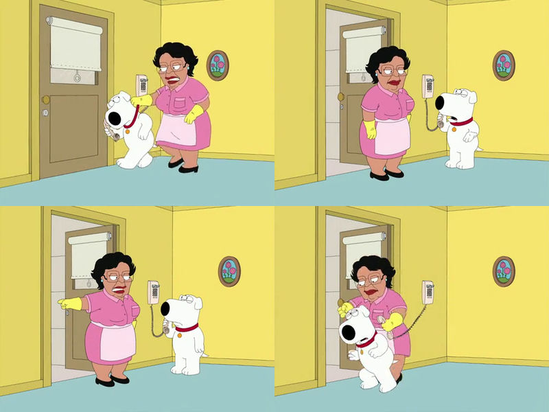 Family Guy - Consuela Puts Brian Out by dlee1293847 on DeviantArt