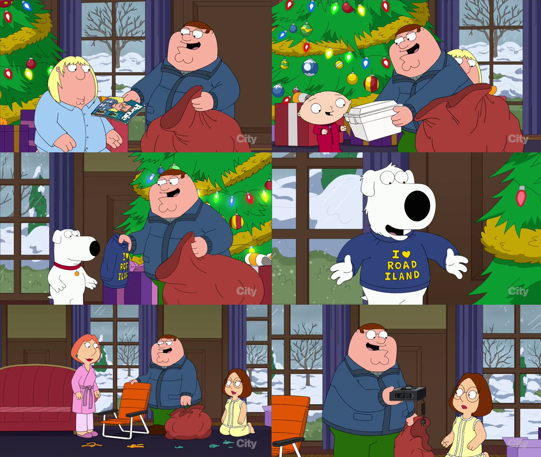 Family Guy - Peter Gives His Family Gifts by dlee1293847 on DeviantArt