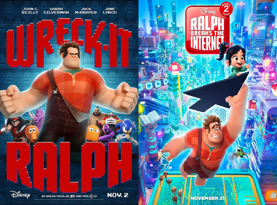 Wreck-It Ralph Posters 1 and 2 Movie by dlee1293847 on DeviantArt