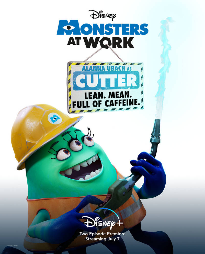 Monsters at Work - Cutter Poster by dlee1293847 on DeviantArt
