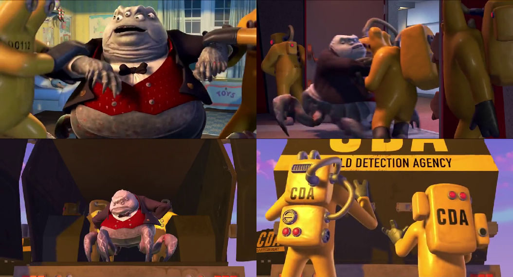 Monsters Inc Mr. Waternoose Gets Arrested by dlee1293847 on DeviantArt
