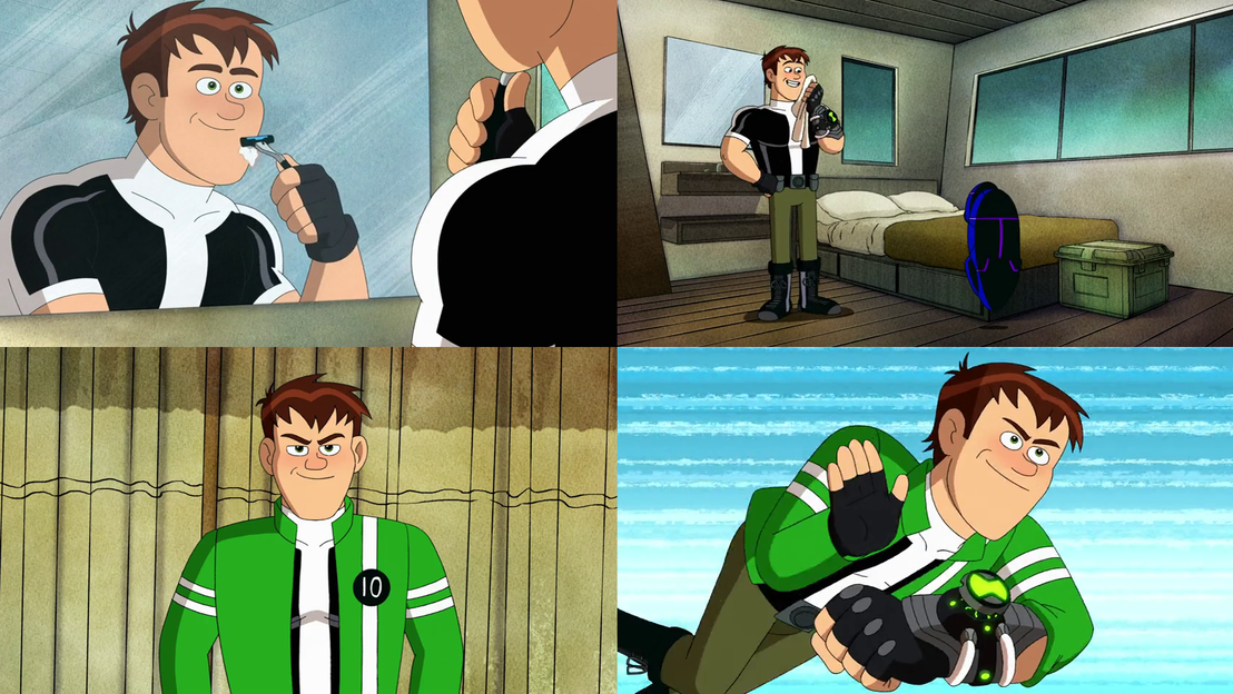 i tried doing a Ben 10,000 upgrade design… and it went horrible