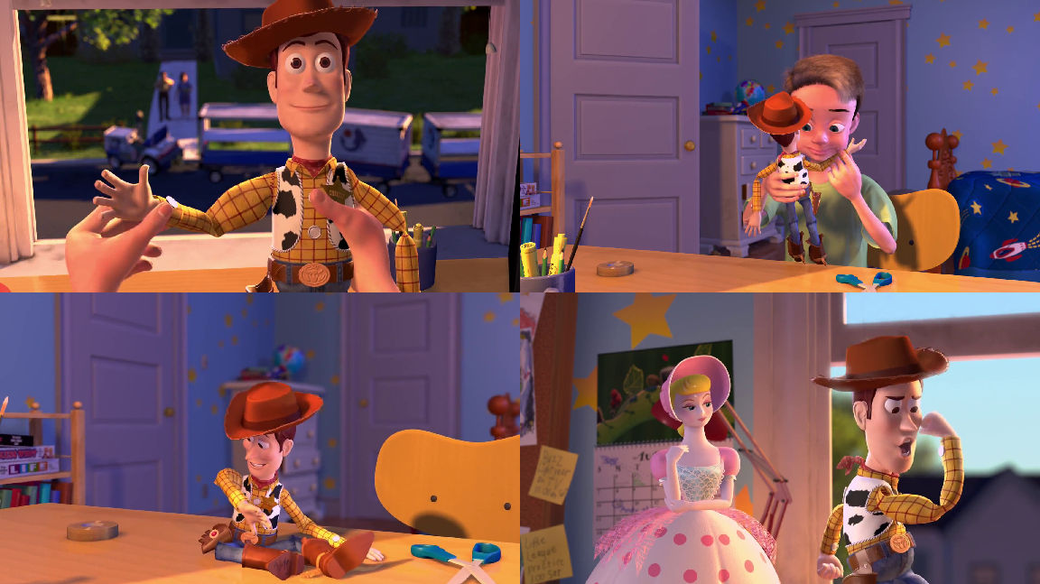 Toy Story 2 - Andy Fixes Woody’s Arm by dlee1293847 on DeviantArt