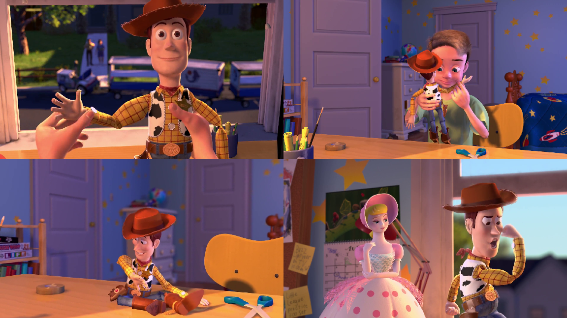 Toy Story 2 - Andy Fixes Woody’s Arm by dlee1293847 on DeviantArt
