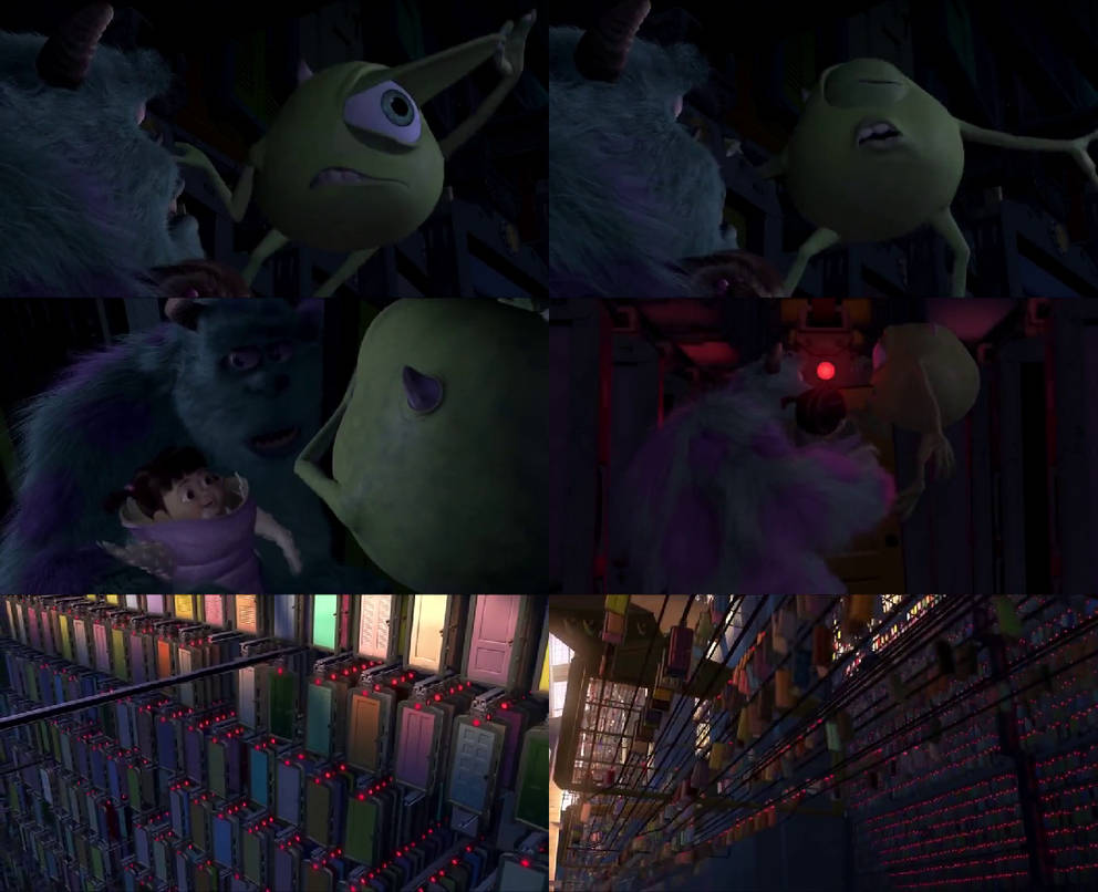 Monsters Inc - Mike makes Boo Laugh by dlee1293847 on DeviantArt