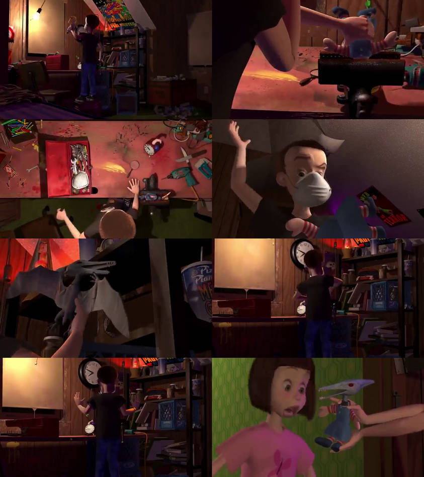 Toy Story - Sid Switches Janie's Head by dlee1293847 on DeviantArt