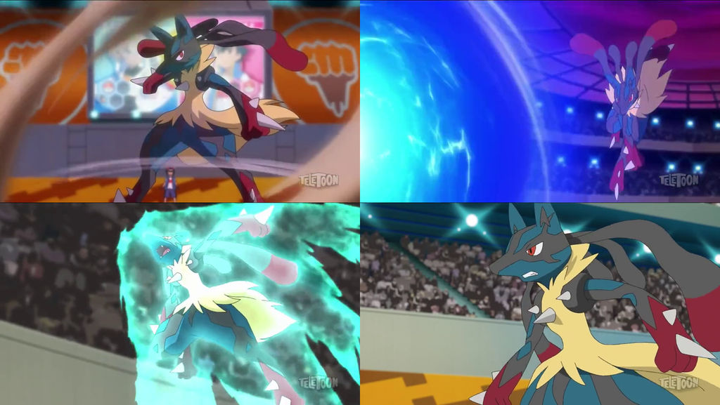 Pokemon - Ash's Mega Lucario by dlee1293847 on DeviantArt