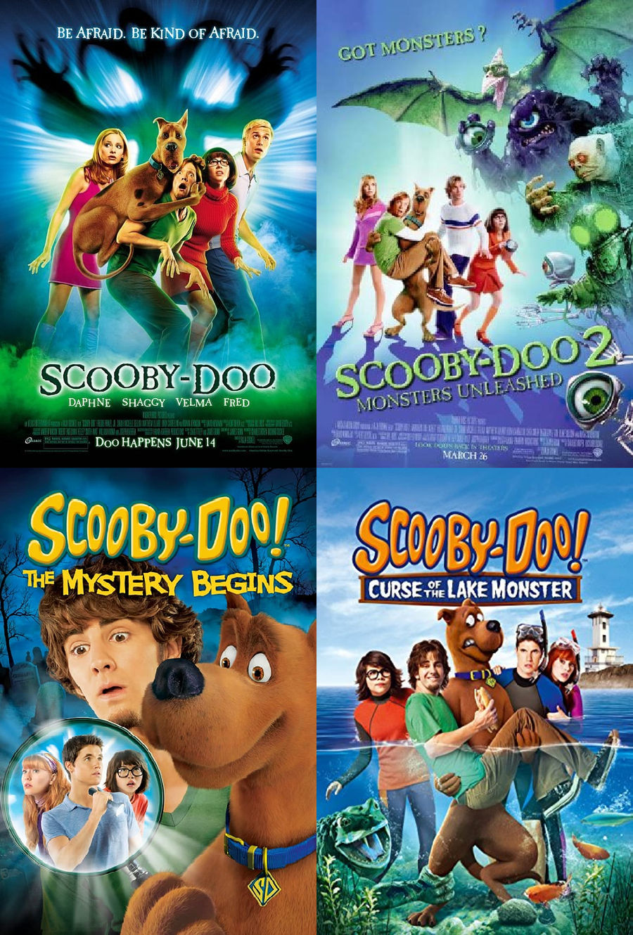 Scooby Doo Live Action Movies by dlee1293847 on DeviantArt Scooby Doo Live Action Movies by dlee1293847 on DeviantArt