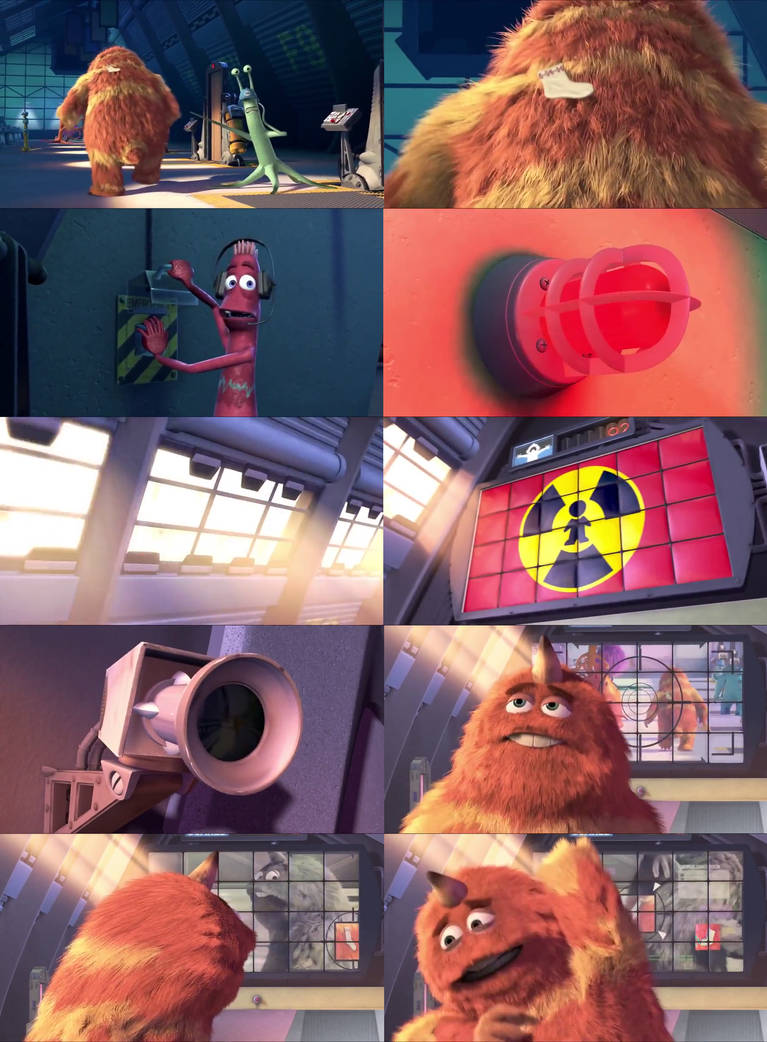 Monsters Inc - A Sock on George's Back by dlee1293847 on DeviantArt