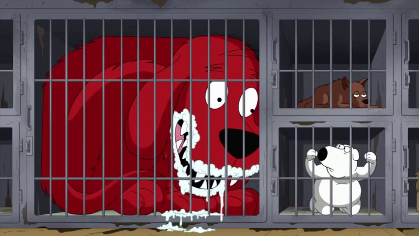 Family Guy - Clifford the Big Red Dog by dlee1293847 on DeviantArt