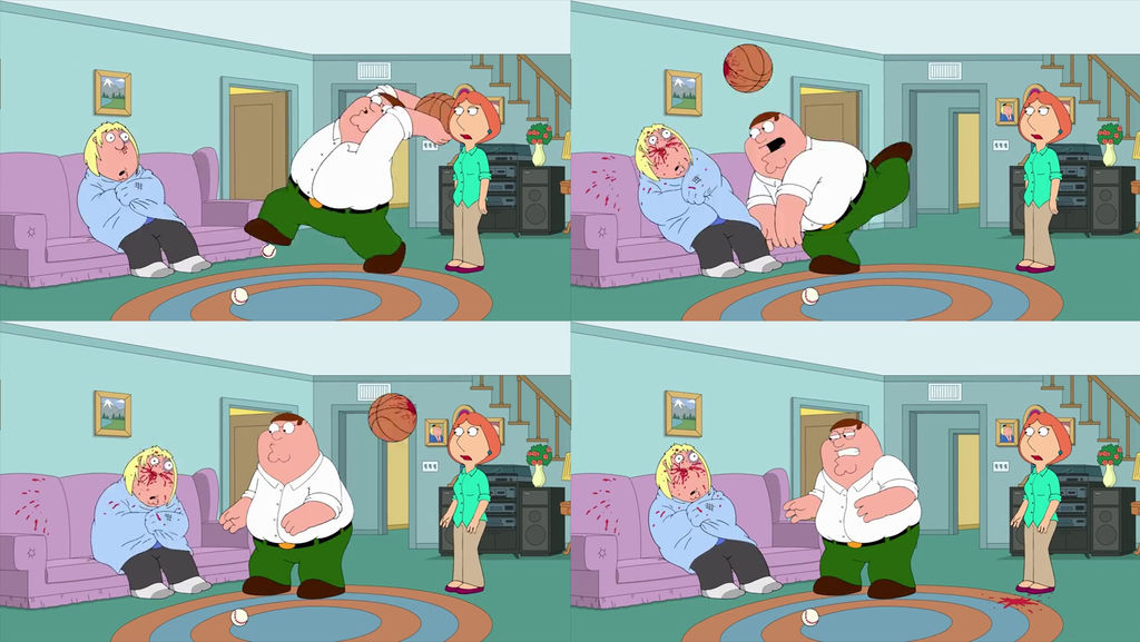 Peter Rips Face Off Family Guy - Peter Breaks Chris's Nose by dlee1293847 on DeviantArt