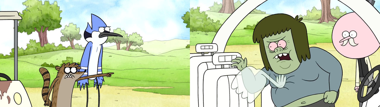 Regular Show - Rigby Talks About Muscle Man Gas by dlee1293847 on ...