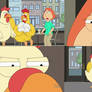 Family Guy - Lois vs Giant Chicken's Wife