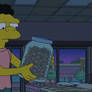 The Simpsons - Moe Szyslak Young and Older