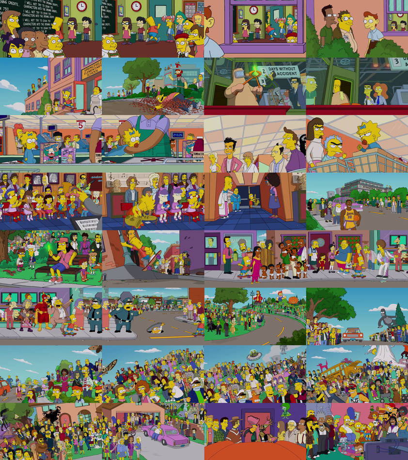 Sam Simpsons Deviantart Top 10 Simpsons Intros at Audrey Begay blog