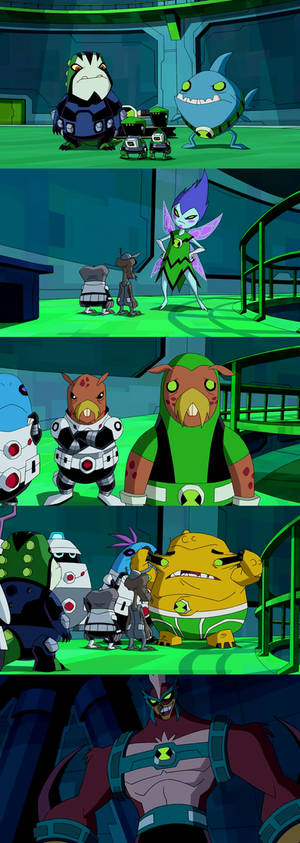 Ben 10 Omniverse - Ben's Five New Aliens Outbreak