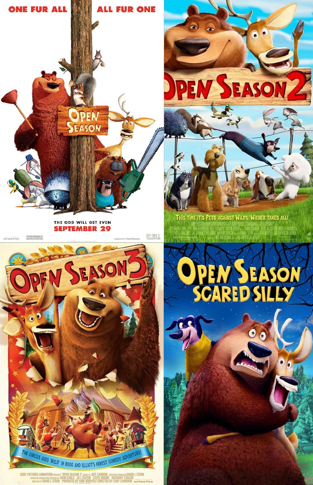 The Open Season Movies by dlee1293847 on DeviantArt