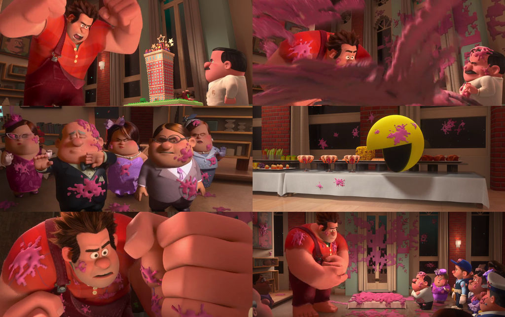 Wreck it Ralph - Ralph Destroys the Cake by dlee1293847 on DeviantArt