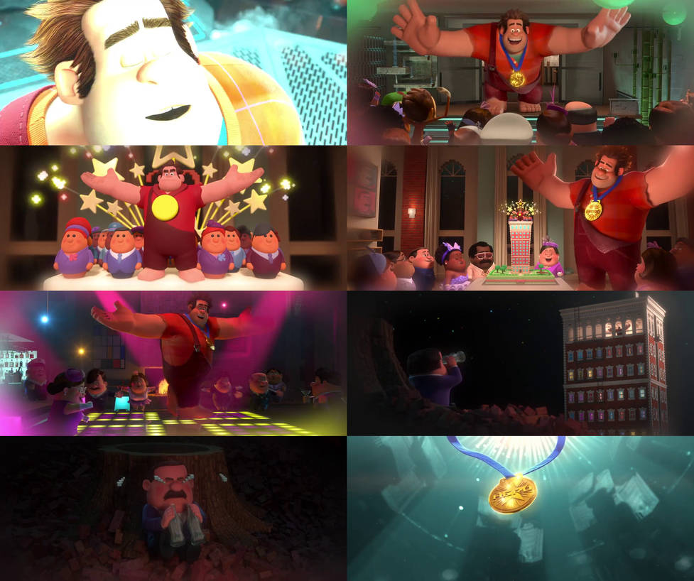 Wreck it Ralph - Ralph Imagines wearing a Medal by dlee1293847 on ...