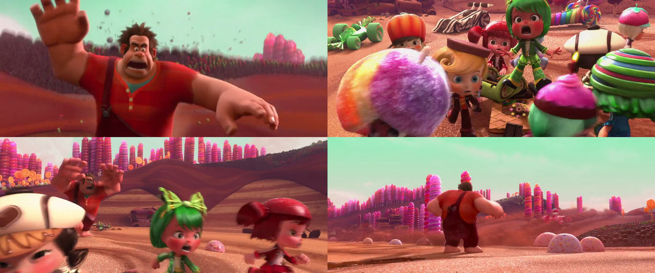 Wreck It Ralph - Ralph Chase the Racers Away by dlee1293847 on DeviantArt