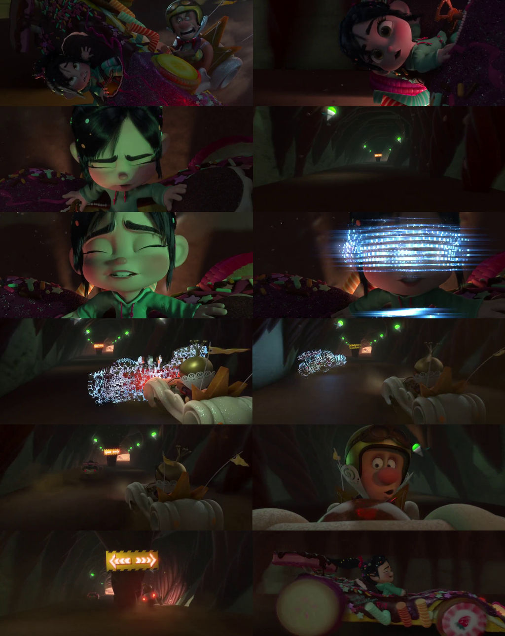 Wreck It Ralph - Vanellope Glitches Ahead by dlee1293847 on DeviantArt