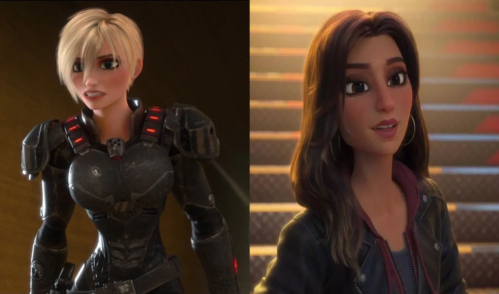 Wreck It Ralph - Sergeant Calhoun and Shank by dlee1293847 on DeviantArt