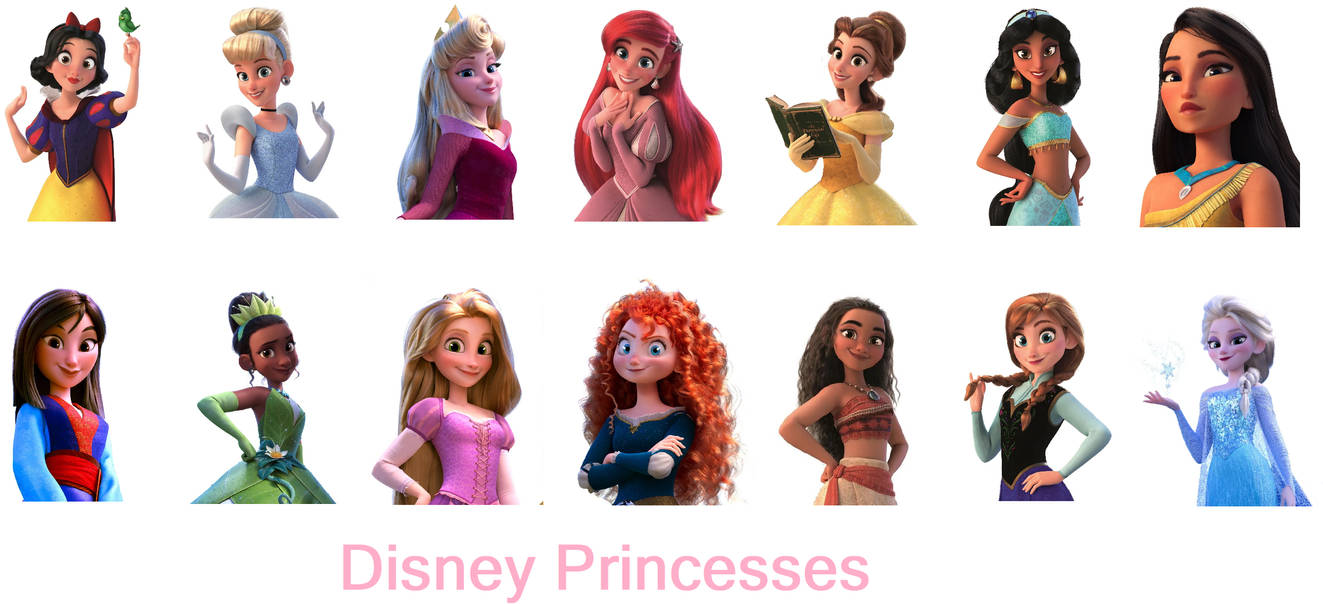 The Disney Princesses of Ralph Breaks the Internet by dlee1293847 on ...