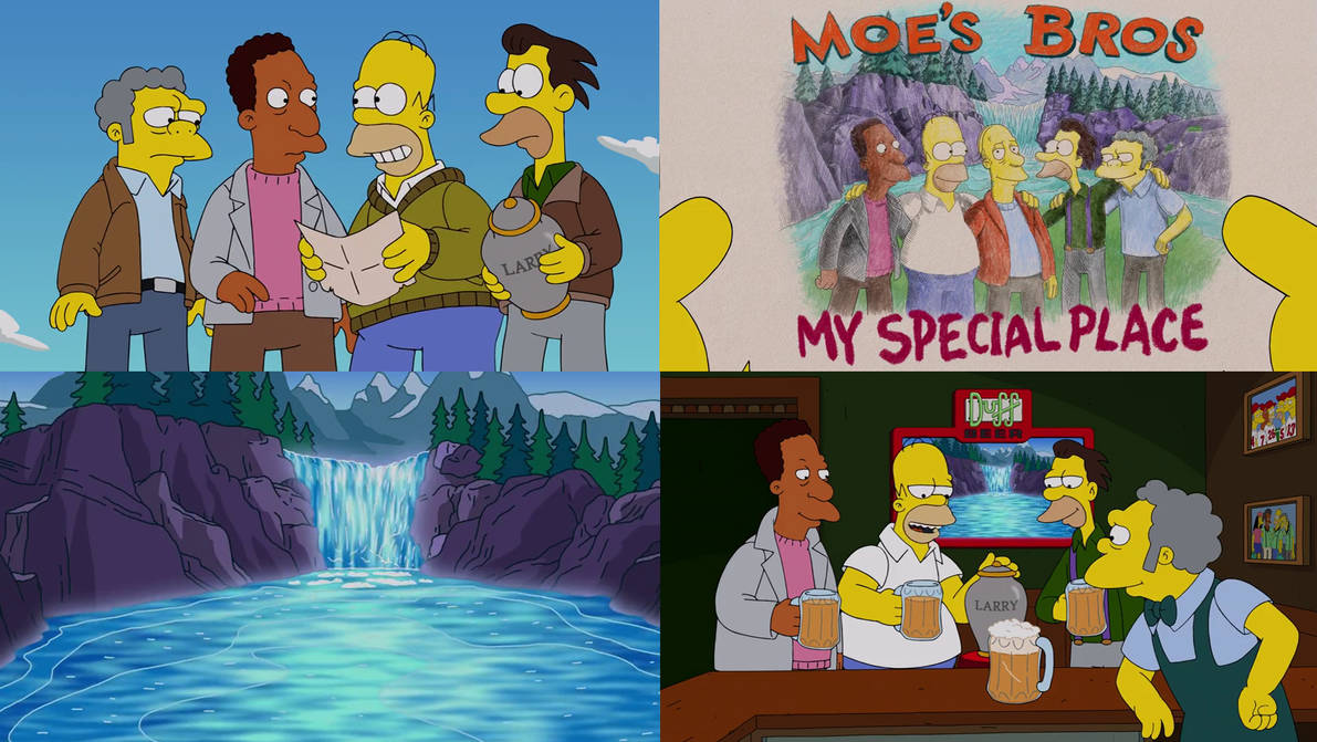 Larry Simson The Simpsons - Larry Wanted Them Together a Moe's by dlee1293847 on ...