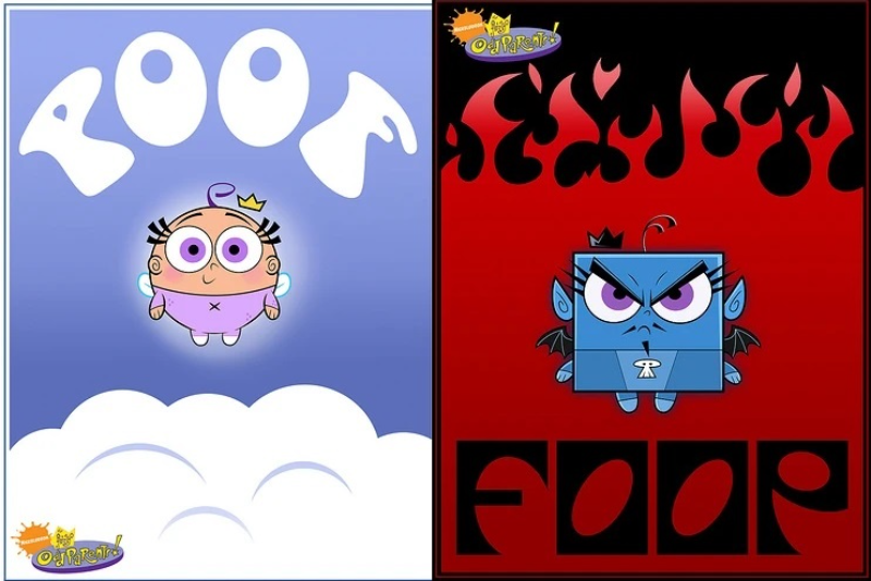 Fairly OddParents - Poof and Foop Poster by dlee1293847 on DeviantArt