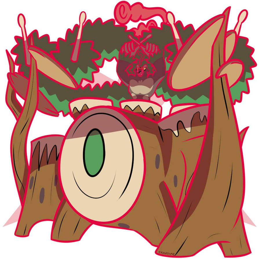 Pokemon Rillaboom Deviantart Pokemon - Gigantamax Rillaboom Fanart by dlee1293847 on DeviantArt