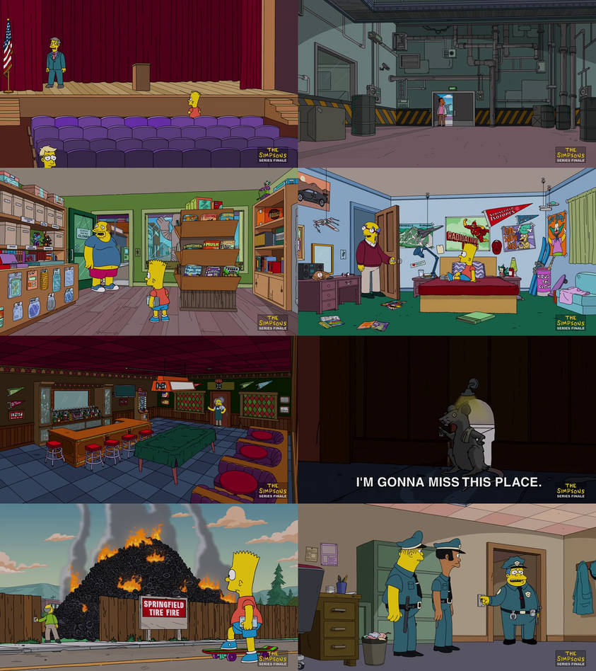 Simpsons Desolate The Simpsons - I Going to Missed This Place by dlee1293847 on DeviantArt
