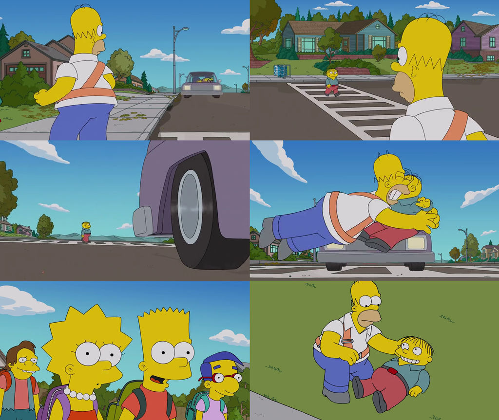 Simpson Characters Rescue The Simpsons - Homer Saves Ralph by dlee1293847 on DeviantArt