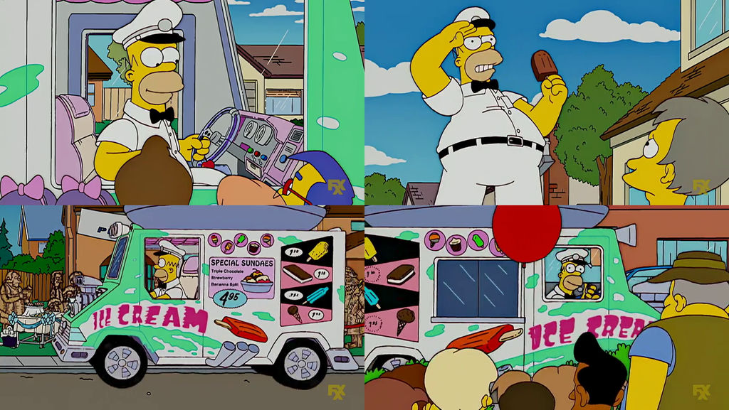 Simpson Homer Javaserver The Simpsons - Homer the Ice Cream Man by dlee1293847 on DeviantArt