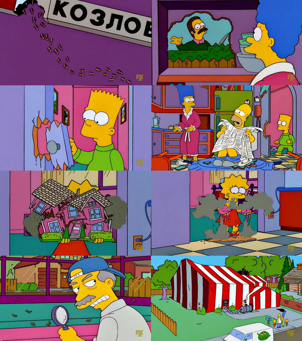 The Simpsons Gets Termites by dlee1293847 on DeviantArt