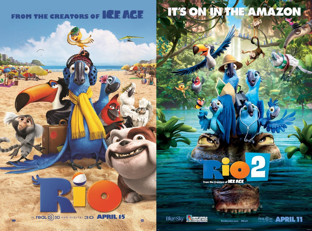 Dreamworks Rio Deviantart The Rio Movies by dlee1293847 on DeviantArt