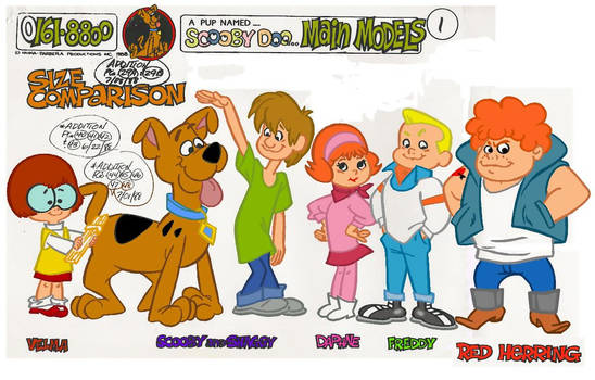 A Pup Named Scooby Doo Model Sheet
