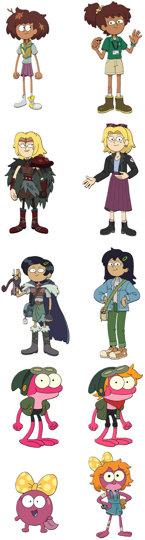 Amphibia Human Form Amphibia - Main Characters Present and Future by dlee1293847 on DeviantArt