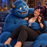 Blue Meets New Tickle Pet Anna