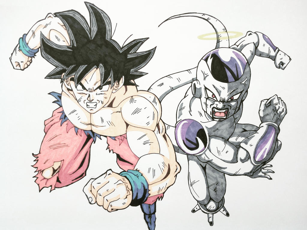 Frieza-son goku connection by vitioficial on DeviantArt