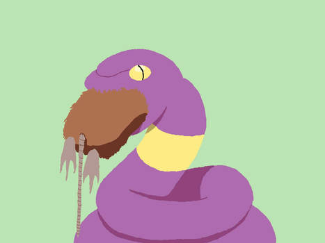 Ekans Feeding