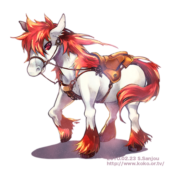 Fire horse