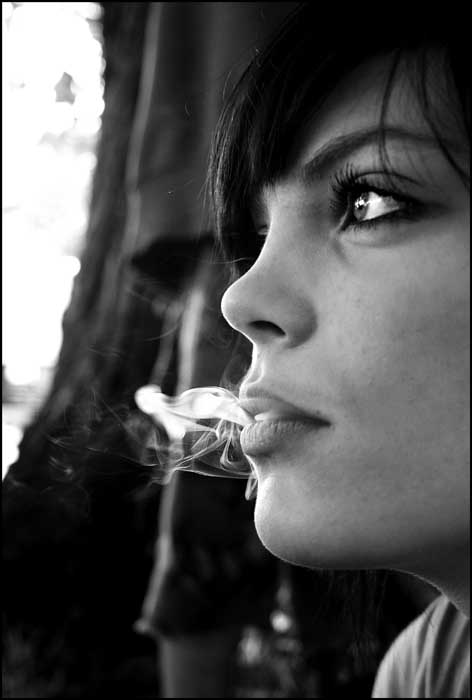 Smoke and Mirrors. B AND W.