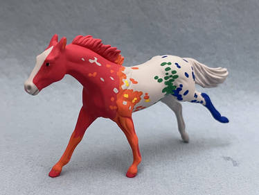 Hand-Painted Breyer StableMate Horse