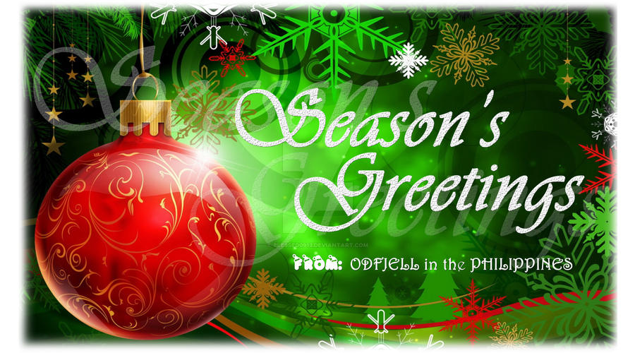 Christmas Tarpaulin by blessed0913 on DeviantArt